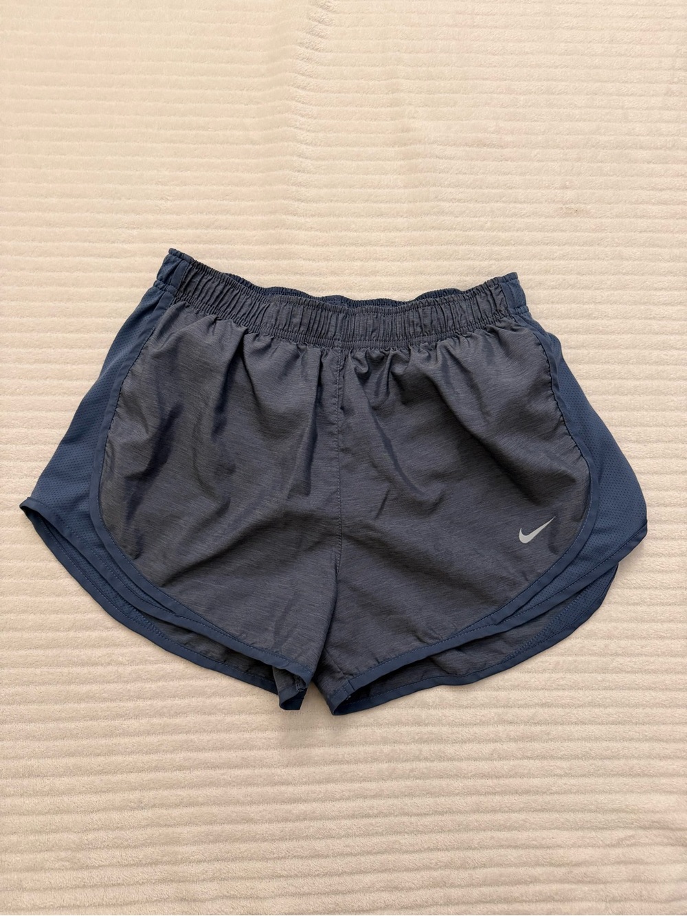Nike Women's Dark Blue Athletic Running Shorts